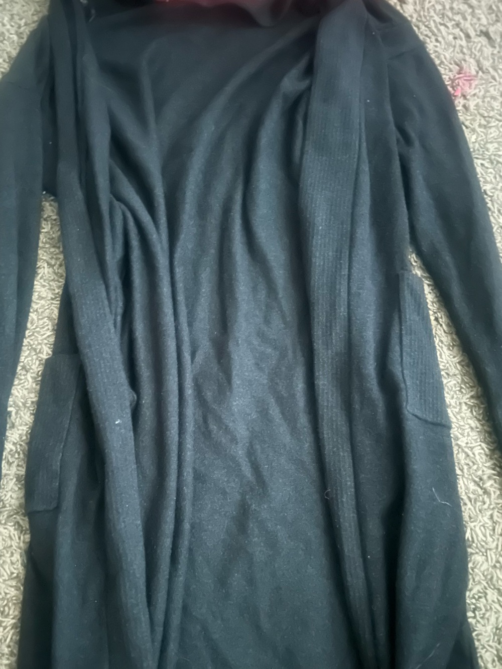 a new day Black Knit Open Cardigan